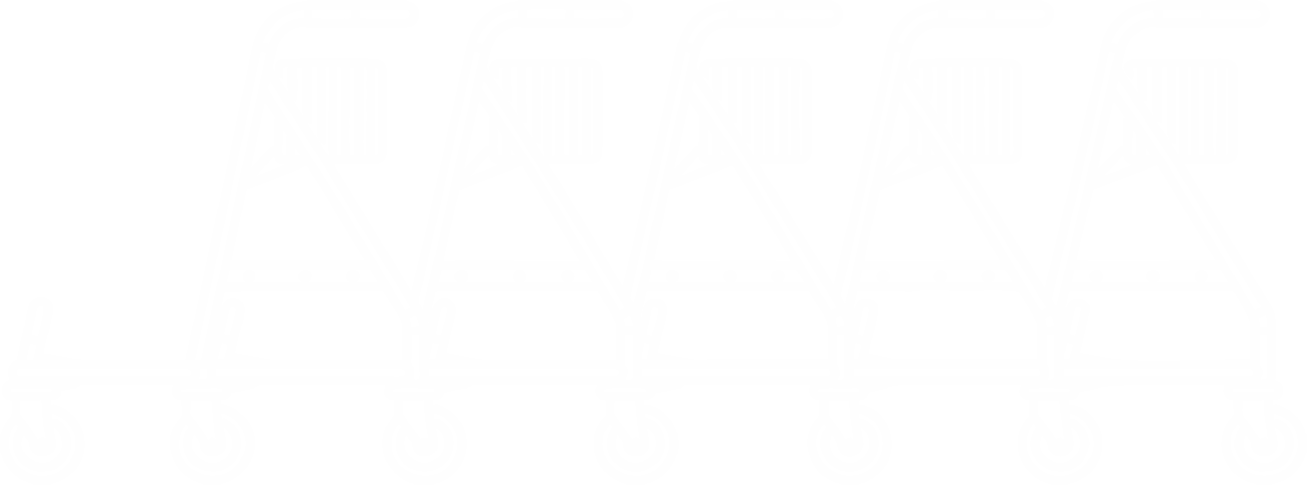 Wózki CARRY PANEL WP4 ustawione w rzędzie